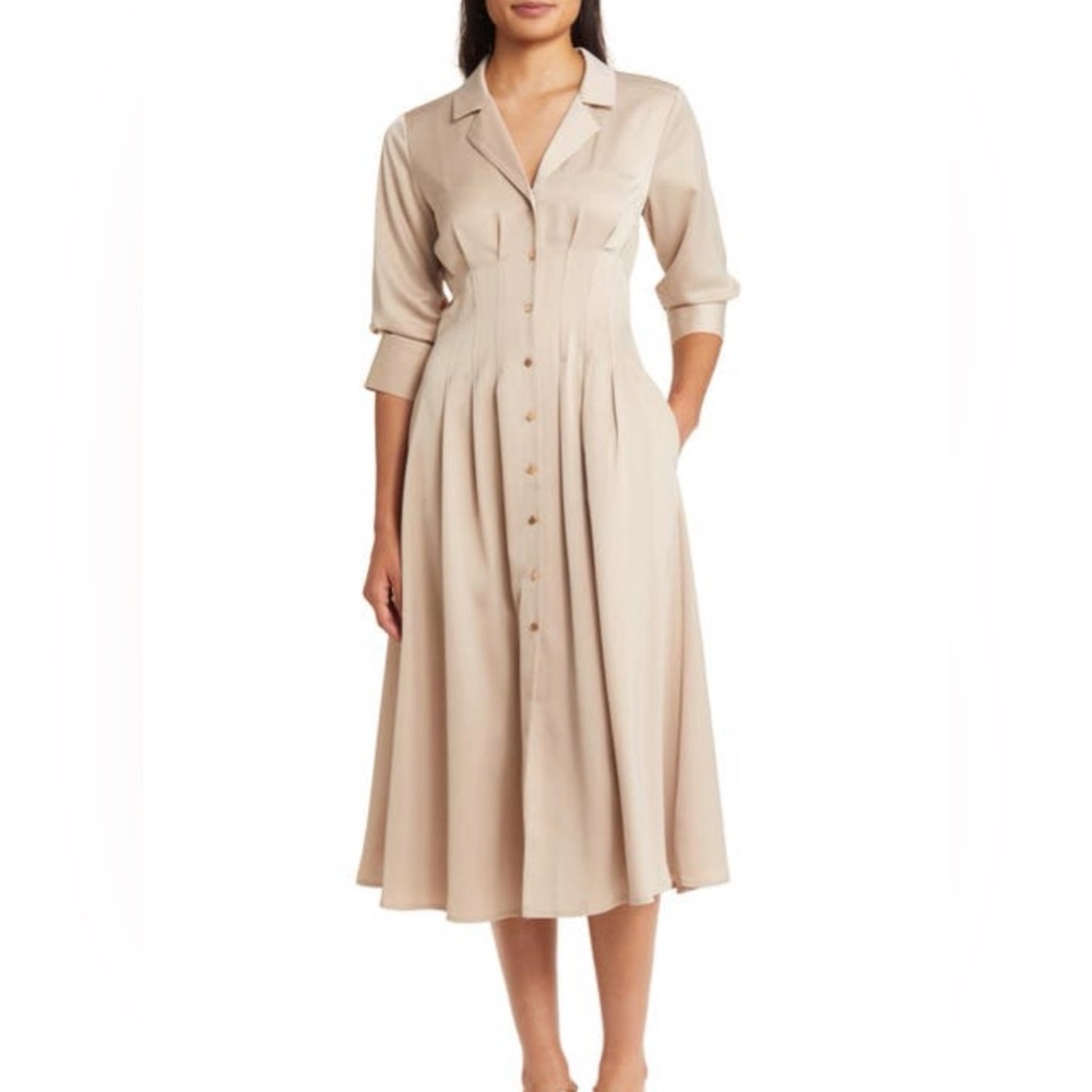 Beige Zoe And Claire Nordstrom Dress